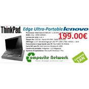Ultra-Portable LENOVO EDGE Core i3